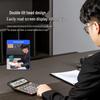 Deli Large 12-Digit Voice Calculator with Gold Metal Panel