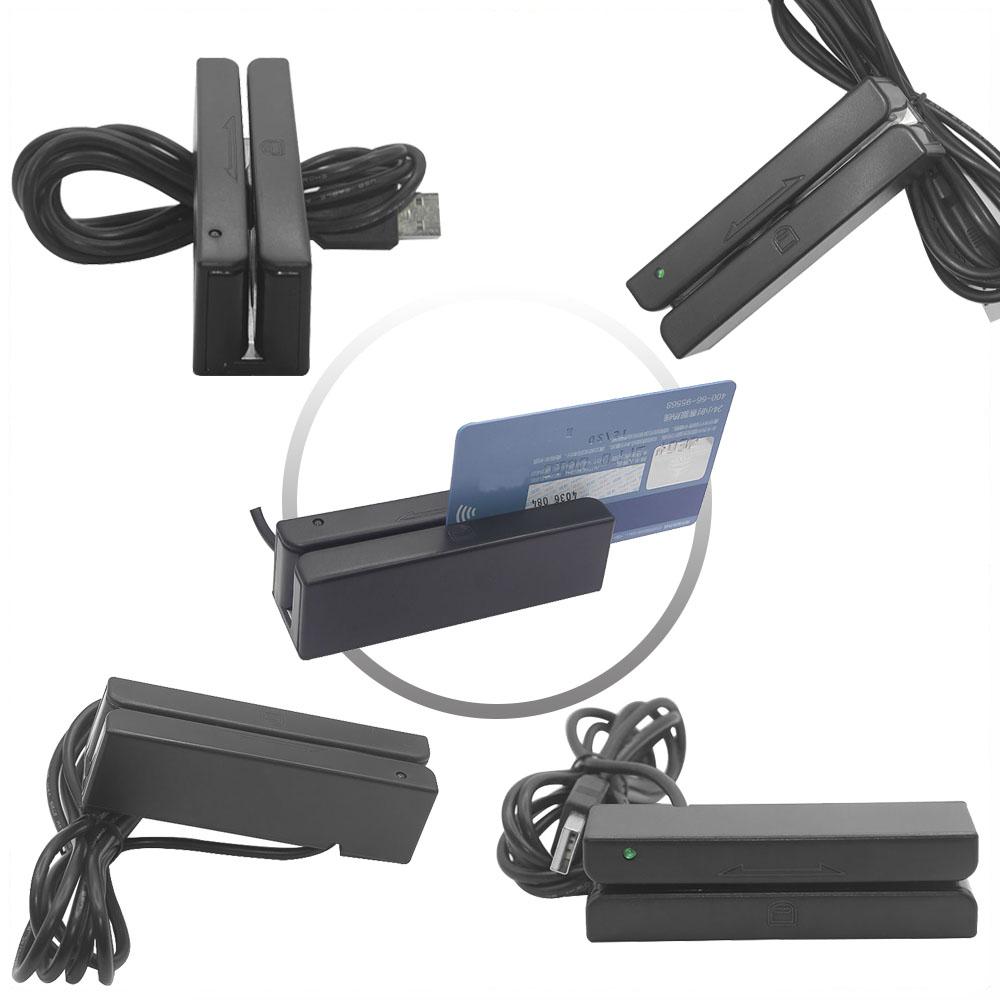 Usb Interface Msr90 All 3 Tracks Small Size Magnetic Stripe Card Reader