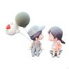Car Dashboard Decoration, Cute Mini Funny Multifunctional Couple Doll Fashion Accessories Decoration