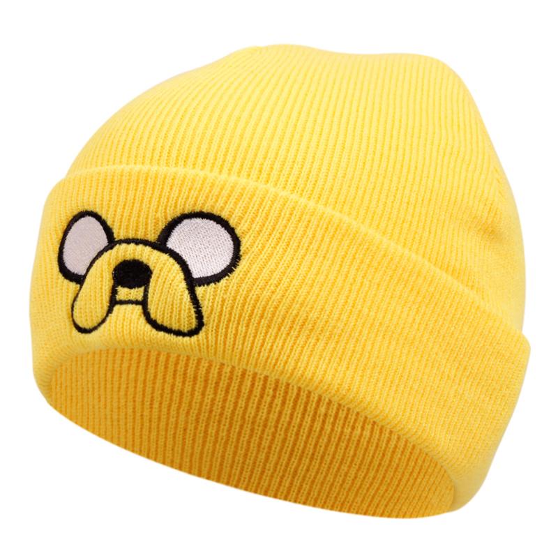 Fashion Cartoon New Bean Hat Dog Head Embroidered Street HipHop Hat Daily Commuter Windproof Warm Hat Unisex Borderless Hat