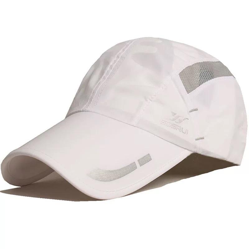 Men's hat spring and summer thin mesh breathable cap cool hat men's casual baseball cap sunscreen visor