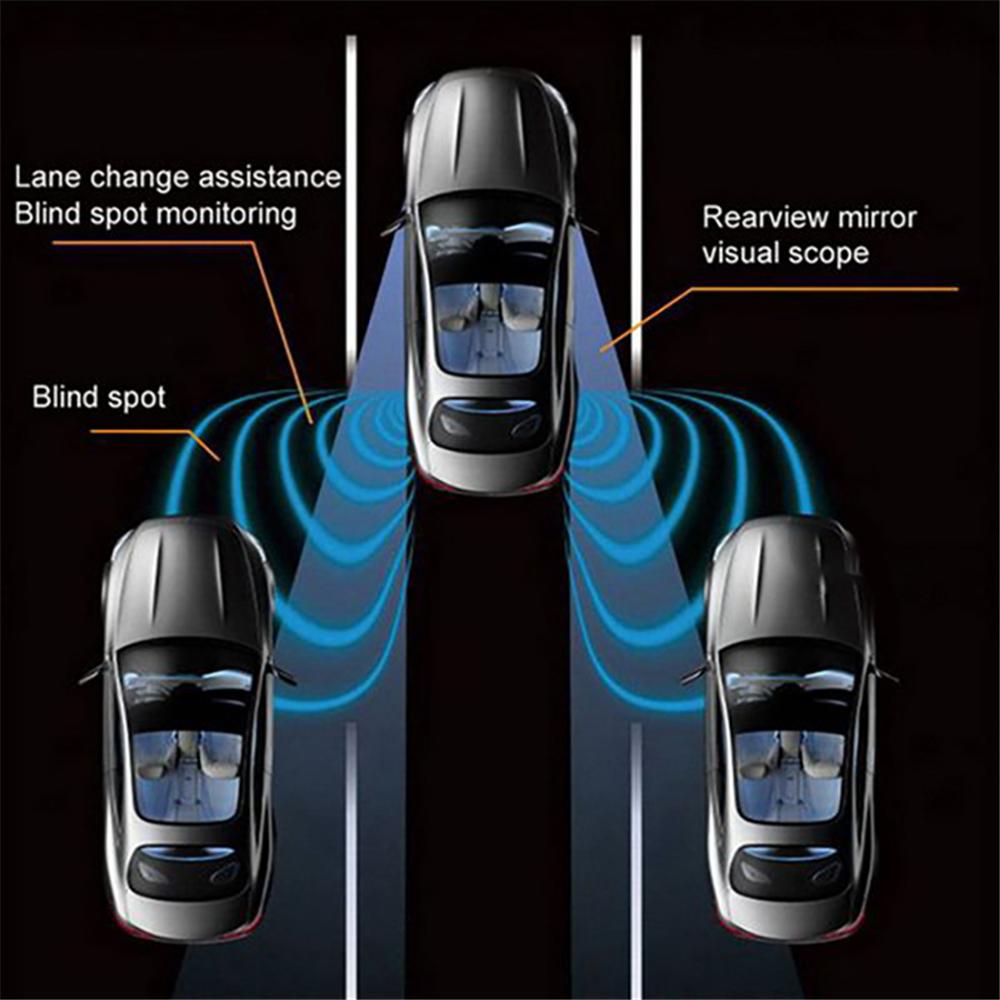 24Ghz Radar Based Blind Spot Monitoring System Lane Change Safe Auxiliary Device