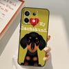 Cartoon Dachshund Sausage Dog Funda For Xiaomi Redmi Note 13 14 9 10 12 11 15 Pro Plus Case For Redmi 15 C 12C 13C 14C 10C