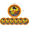 Dragonball Birthday Decoration Goku Stickers Balloons Disposable Tableware Tablecloth Straw Cup Plates Baby Shower Supplies Toy