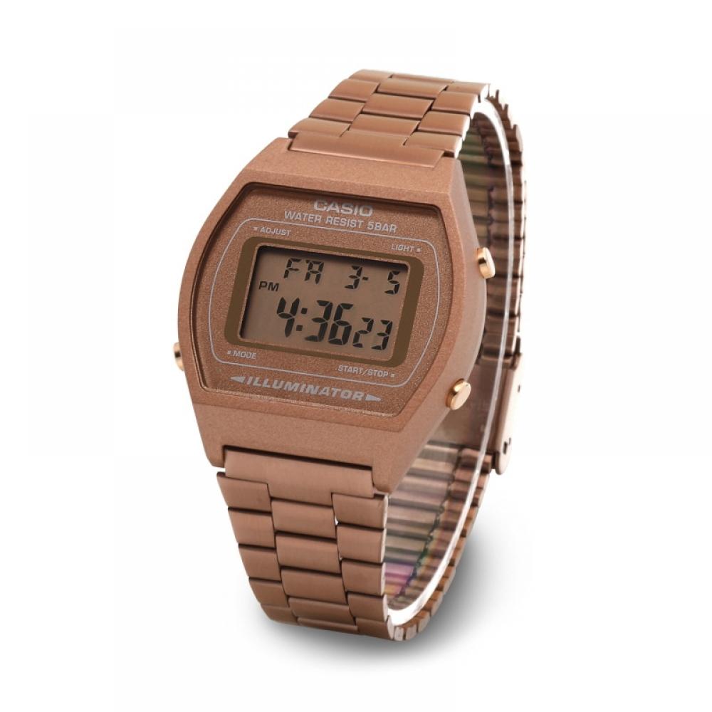 Casio B640wc 5adf B640wc 5a Цифровые Винтажные Ретро Публичные Металлические Часы