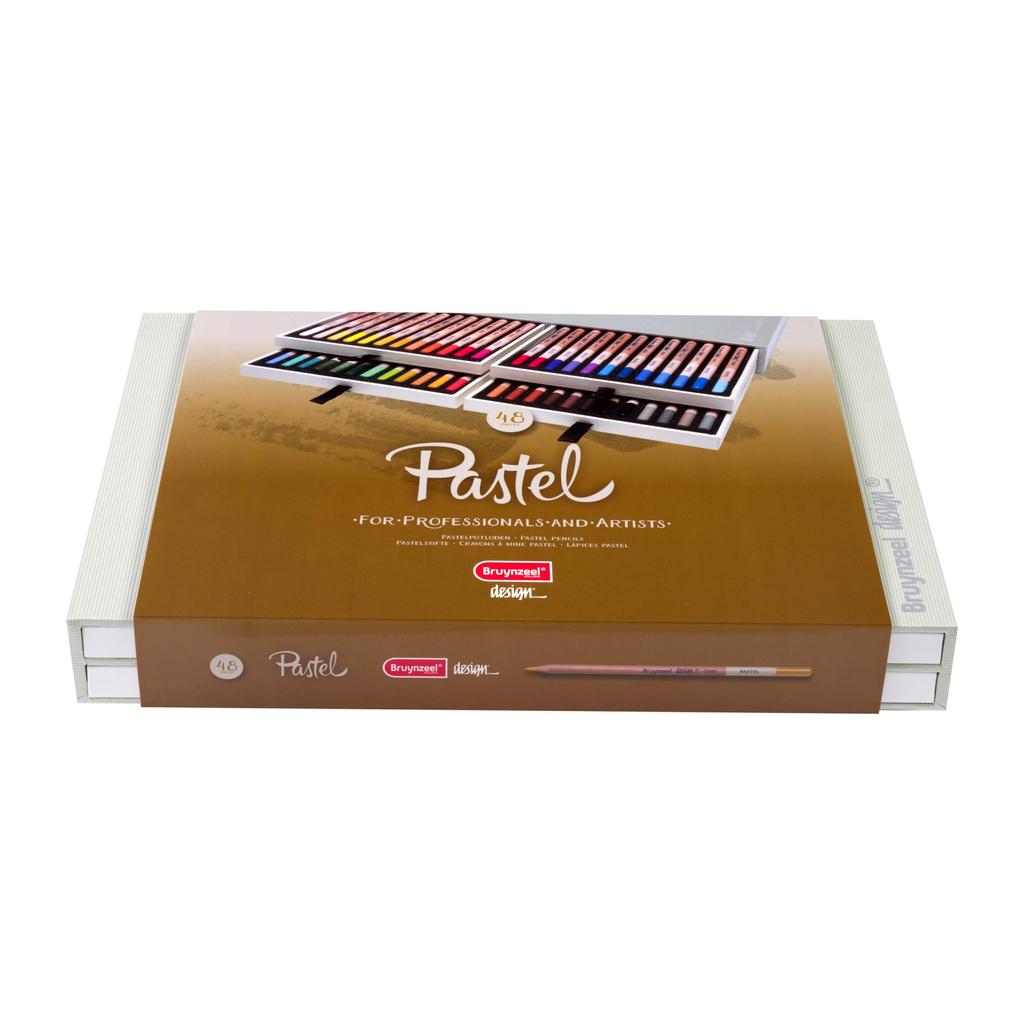 Пастельные карандаши Talens Japan Branzier, набор из 48 цветов, B8840H48 478689