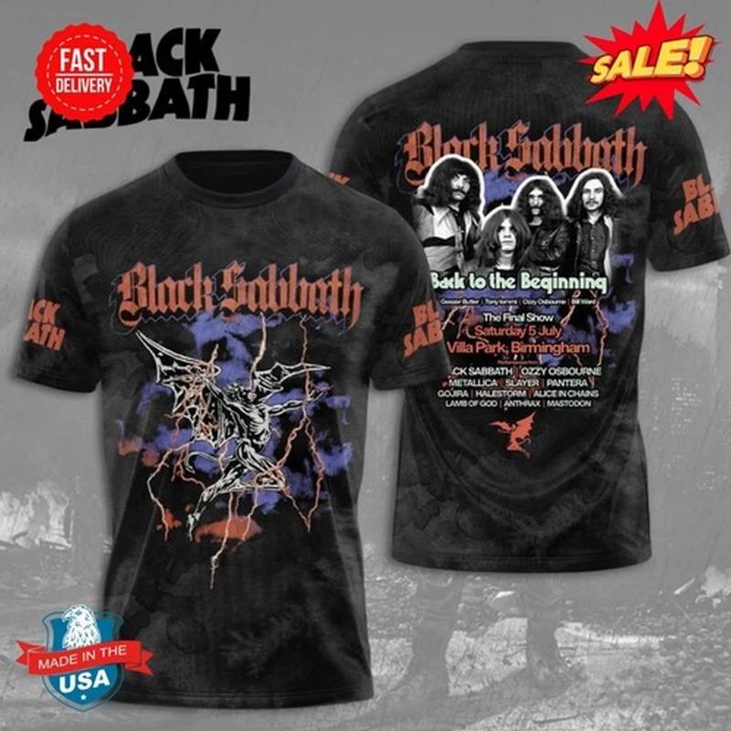 Новая футболка с 3D-принтом Ozzy Osbourne из Rock Band Топ Мужская Женская Мода Спорт Большой размер Топы Футболки Летняя Футболка Детская Одежда Футболка