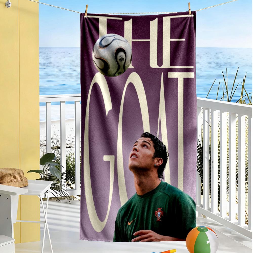The Goat Action Beach Towel Super Soft & Absorbent Comfortable Lightweight Suitable for Sports, Travel, Swimming, Yoga, Bathroom, Beach, And Pool