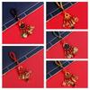 Enamel Plutus Lucky Keychain Gourd Key Chain Strap Cute Car Keys Charms  Men