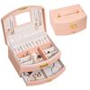 Double-layer Jewelry Storage Box Large Capacity Drawer Type Jewelry Box Creative Earring Jewelry Storage Box