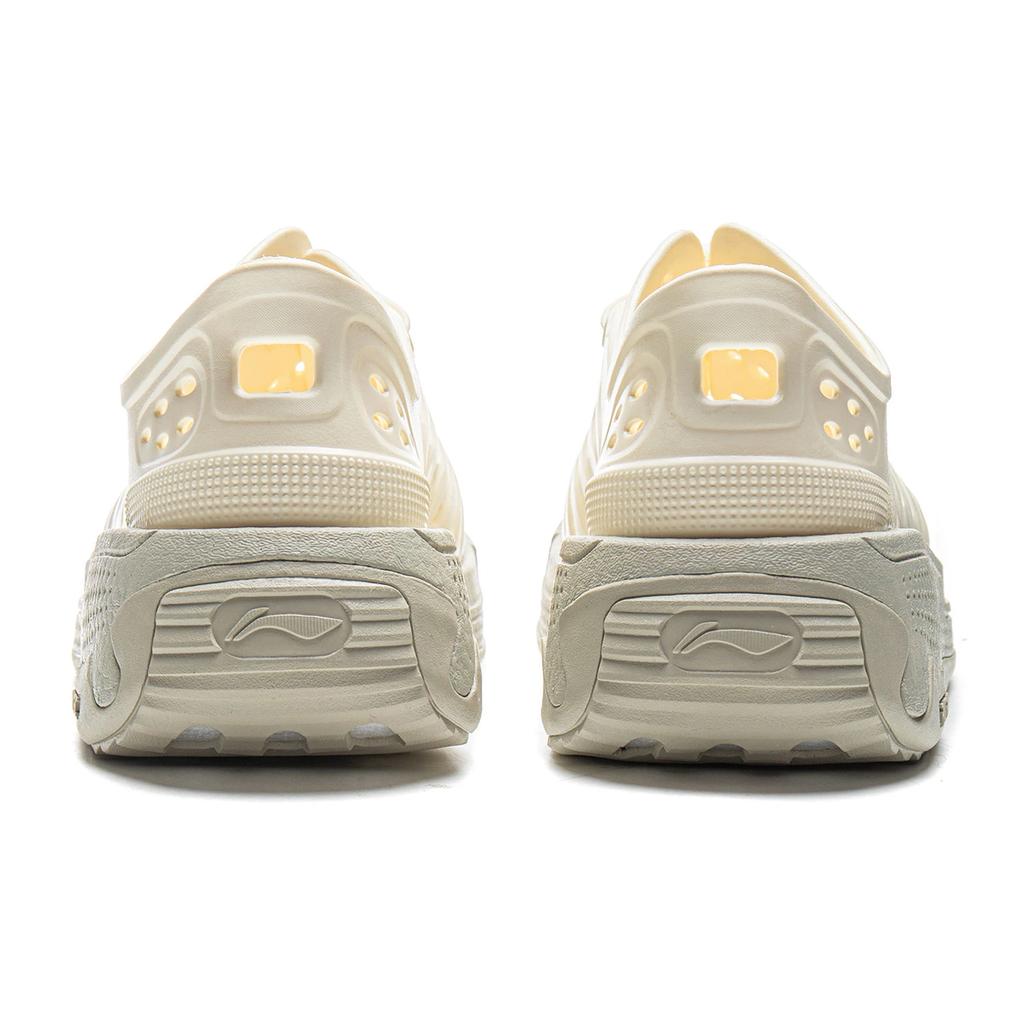 Li Ning EVA Дышащие Упругие Речные Треккинговые Ботинки Унисекс Цвет Экрю AZGV167-2