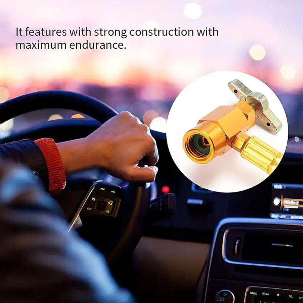 Manometer Refrigerant Recharge Kit Gauges Car Conditioning Kit  Freon Refilling