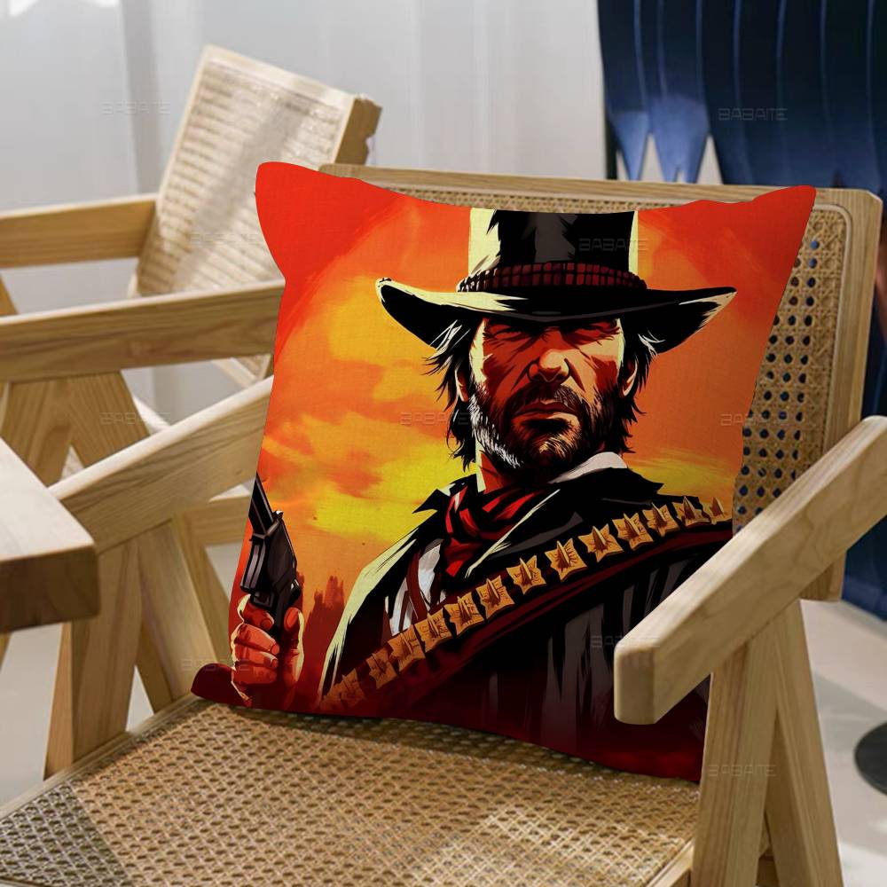 Red Dead Redemption Наволочка мультфильм Подарок Чехол для подушки Спальня Дом Диван Стул Сиденье Декор чехол для подушки