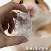 Transparent Acrylic Keychain Cat Hair Storage Capsule Handmade Hamster Hair Storage  Pet Necklace