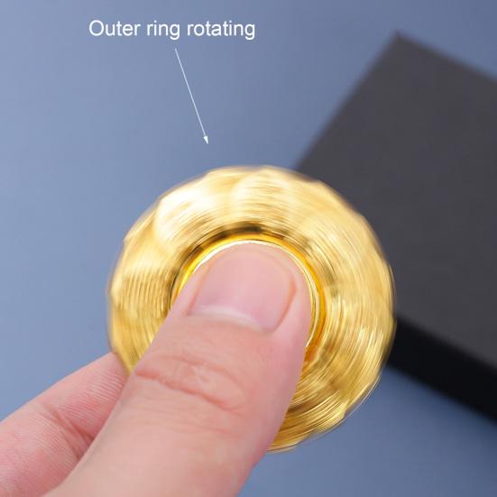 1/2 шт. Медитация Будда Лотос Спиннер Игрушка Снятие Стресса Тревоги Подростки Взрослые Гироскоп для Кончиков Пальцев Портативная Дорожная Сенсорная Вращающаяся Игрушка