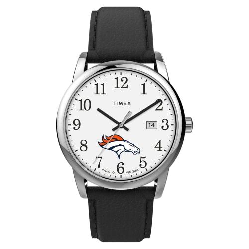 Timex Men's NFL EasyReader 38mm Watch, Denver Broncos, One Size, Strap