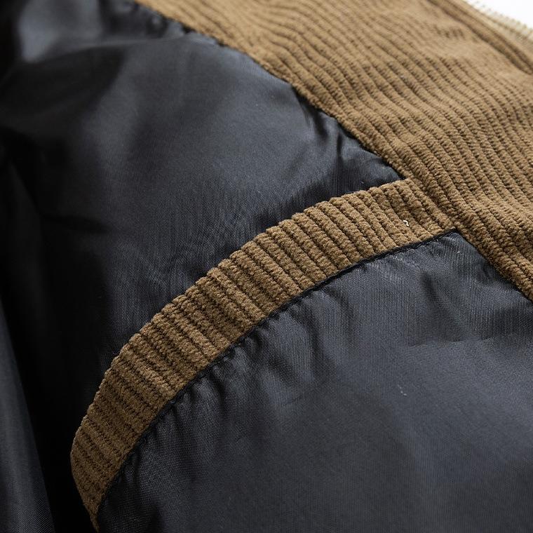 Cotton-padded Jackets Men's Winter Down Jackets with Thickened Down Warm and Cold-proof Cotton-padded Jackets