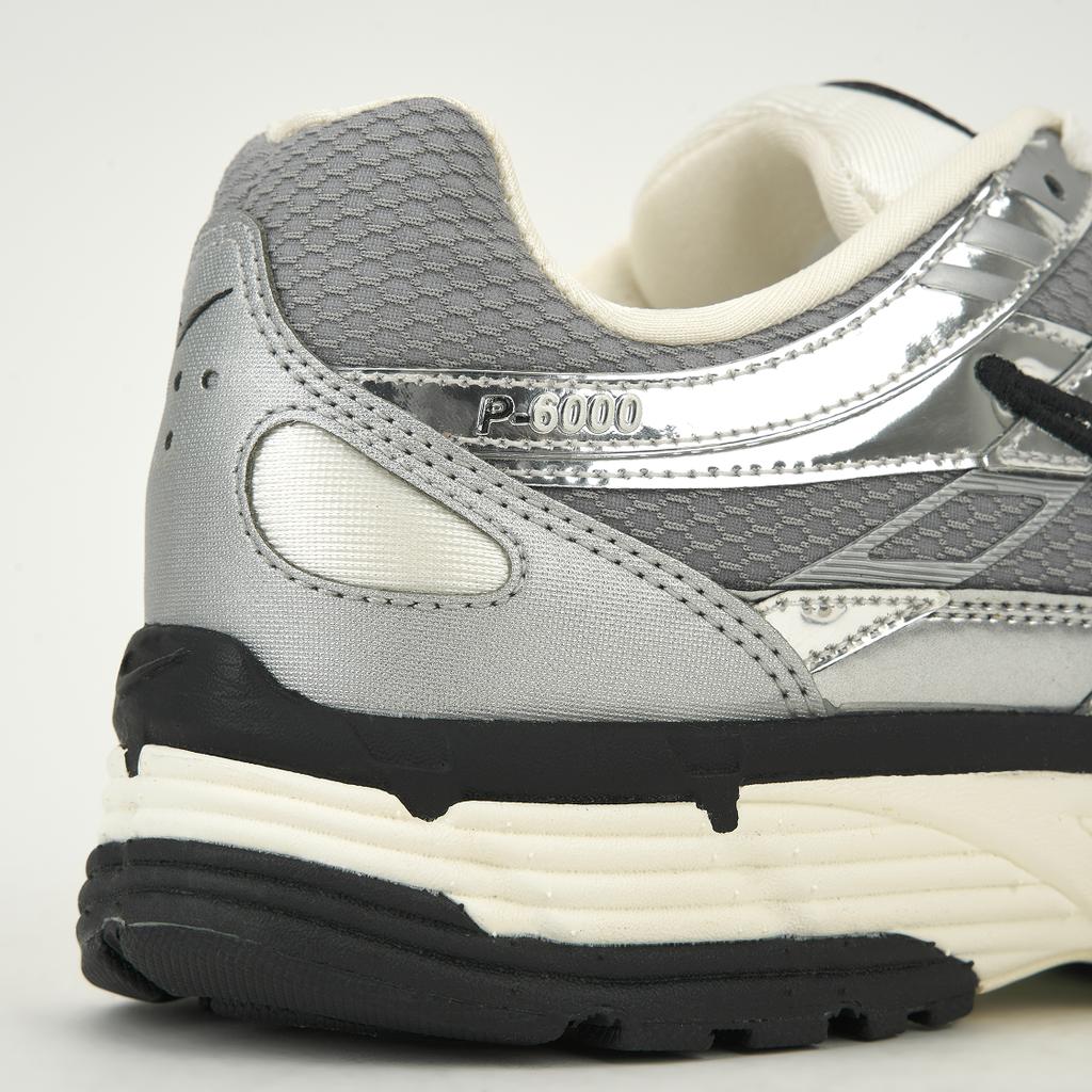 Nike P-6000 Металлические серебристые мужские кроссовки Sail Black CN0149-001
