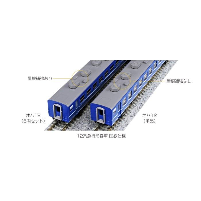 KATO N Gauge Oha12 National Railway Specification 5302 Railway Model Passenger Car Blue 1/150