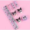 Sanrio Kuromi Figure Pencil & Protective Cap Set, Random, 1 Set, a Popular Character In Korea