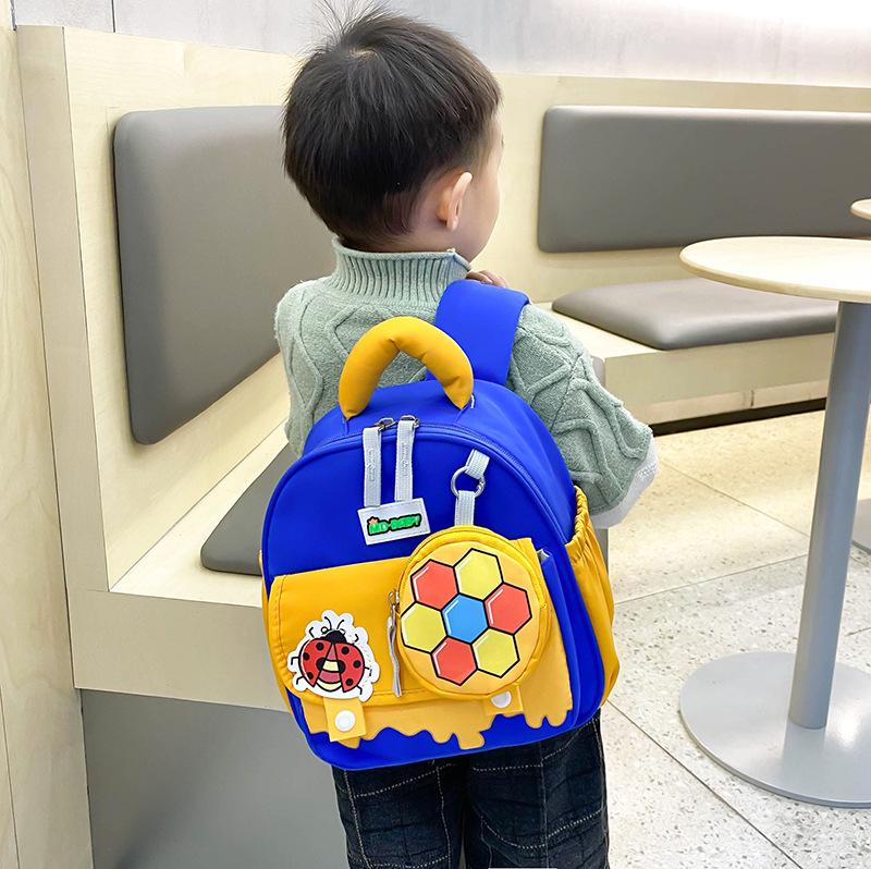 Children'S Backpack, Kindergarten Boys And Girls Schoolbag, Personalized Foreign Style, Light Leisure Children'S Backpack