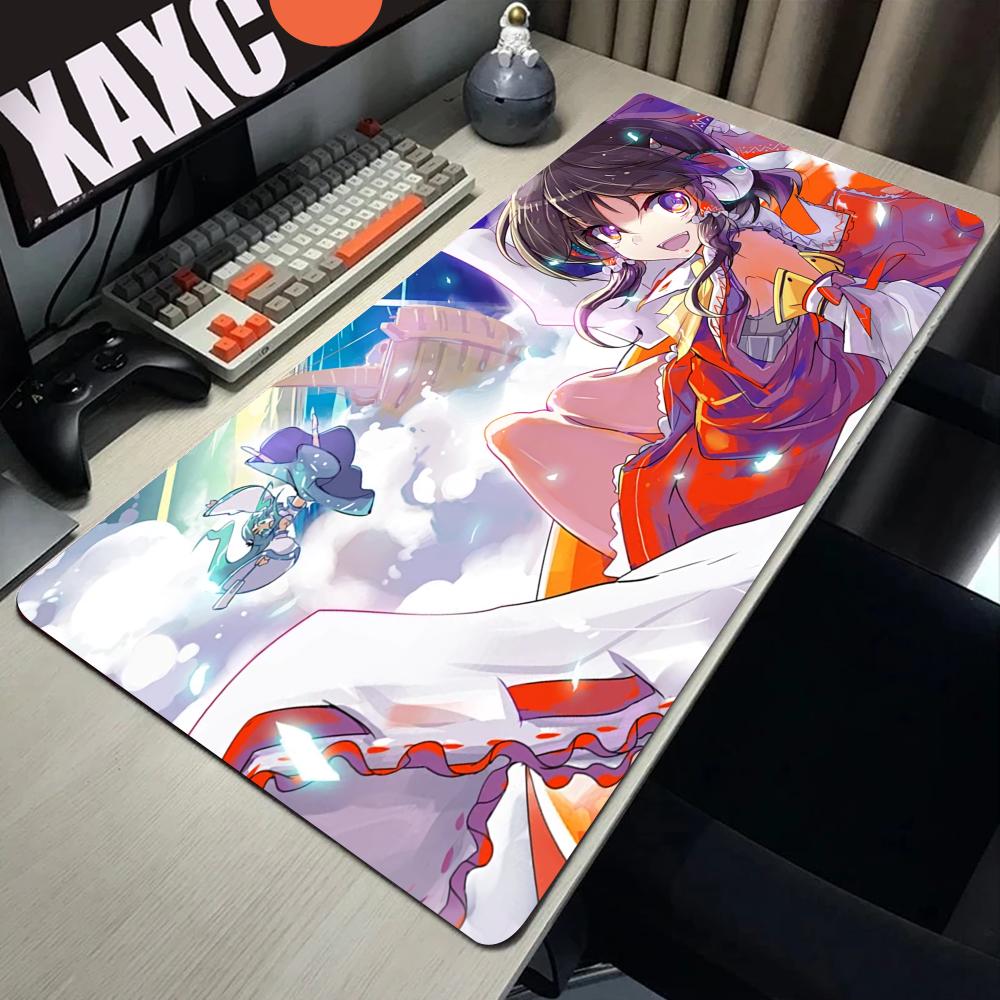 Anime Touhou Project Mousepad Large Gaming Mouse Pad LockEdge Thickened Computer Keyboard Table Desk Mat