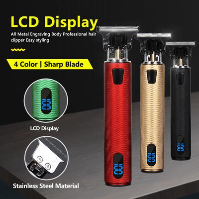 Новый триммер для волос, электрическая машинка для стрижки волос, профессиональная бритва для бороды, парикмахерская, 0 мм, мужская машина для стрижки волос для мужчин, стиль стрижки