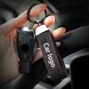Автомобильные наклейки Для Alfa Romeo Замшевая кожаная брелок с логотипом автомобиля Брелок из цинкового сплава Для Alfa Romeo Giulietta 159 147 156 166 Mito Giu