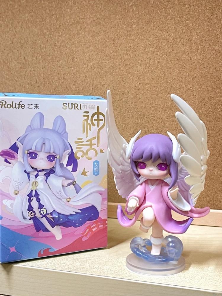 Аутентичная серия мифических персонажей древнего фольклора сури, креативная, модная, игровая, сюрприз в слепой коробке, украшение, ручная работа, игрушка для девочки, подарок