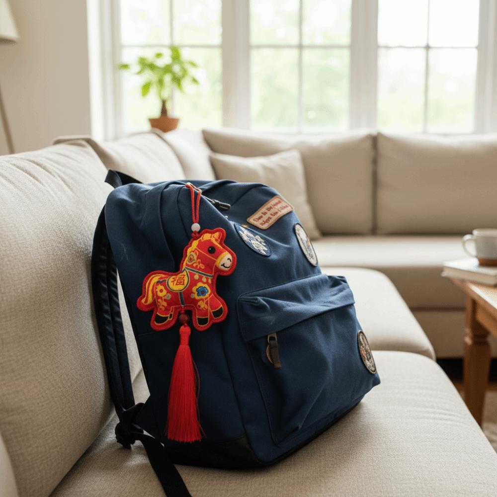 Chinese Style Zodiac Mascot Pendant Blessing Car Hanging Pendant Car Hanging