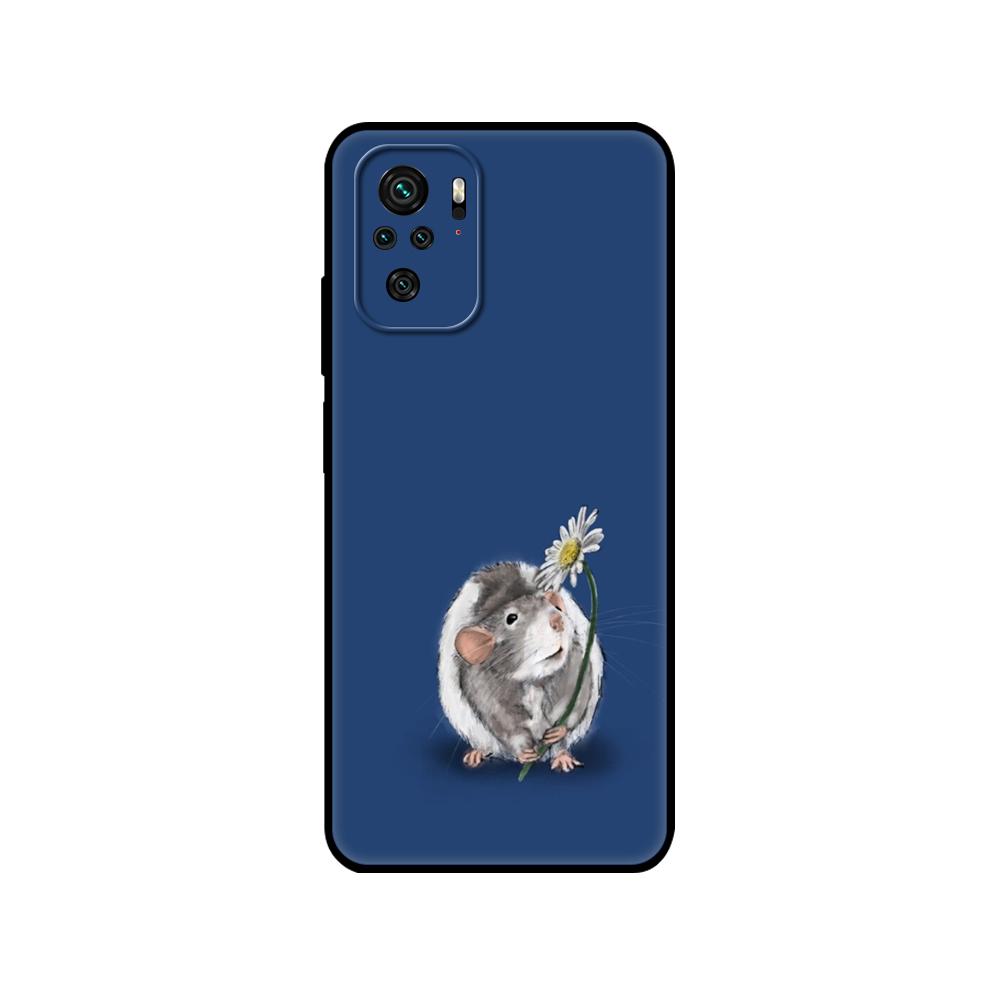 Черный чехол из ТПУ для Samsung Galaxy A12 A22 A32 A42 A52 A72 4g 5g S21 PLUS Ultra задняя крышка Мышь Крыса