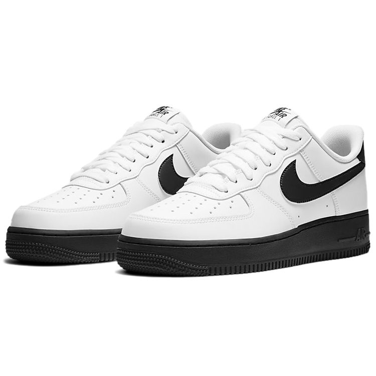 Nike Мужские кроссовки Air Force 1 Low White Black Sole CK7663-101