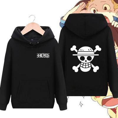 Miniso ONE PIECE Модный новый свитер с капюшоном Мужской Осень и Зима Анимация Луффи Окружающие Тренды Студенческая Молодежная Одежда