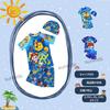 Paw Patrol Kids Swimsuit for Hot Summer Blue [sunkids] Boys, Kids, Beach, Swimming, Springs, Cute, (S-XXL) (L, 2)