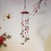 Garden Decoration Wooden Metal Wind Chime Creative Vintage Blessing Bell Simple Hanging Bell Pendant Landscape
