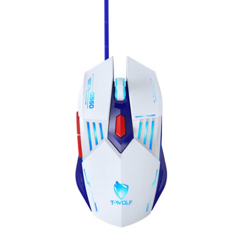 Проводная игровая мышь Leilang G560 с RGB-подсветкой