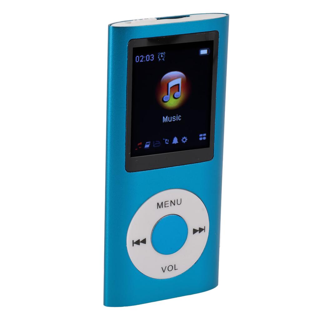 Portable MP3 Music Player 1.8inch TFT Screen HiFi Sound 7 Sound Effect Modes USB Rechargeable