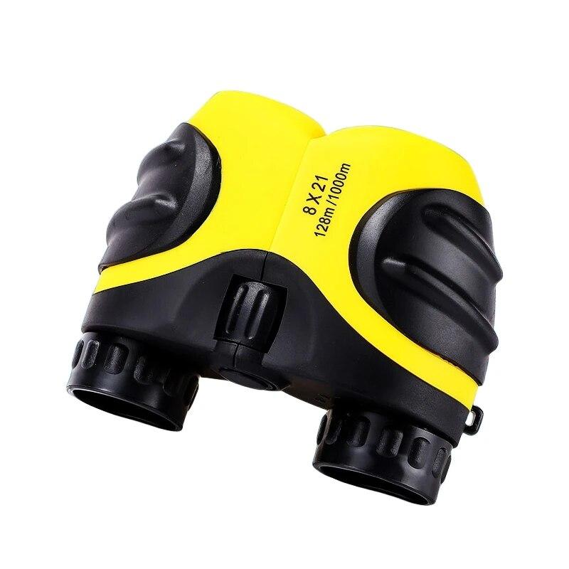 8x детский профессиональный мини-карманный телескоп, оптика, компактный бинокль для путешествий, наблюдения за птицами, объектив 21 мм