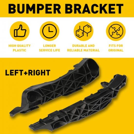 52535-0R010 Bumper Retainer Set For Toyota 2006-2012 Front Primed 2Pc EXV