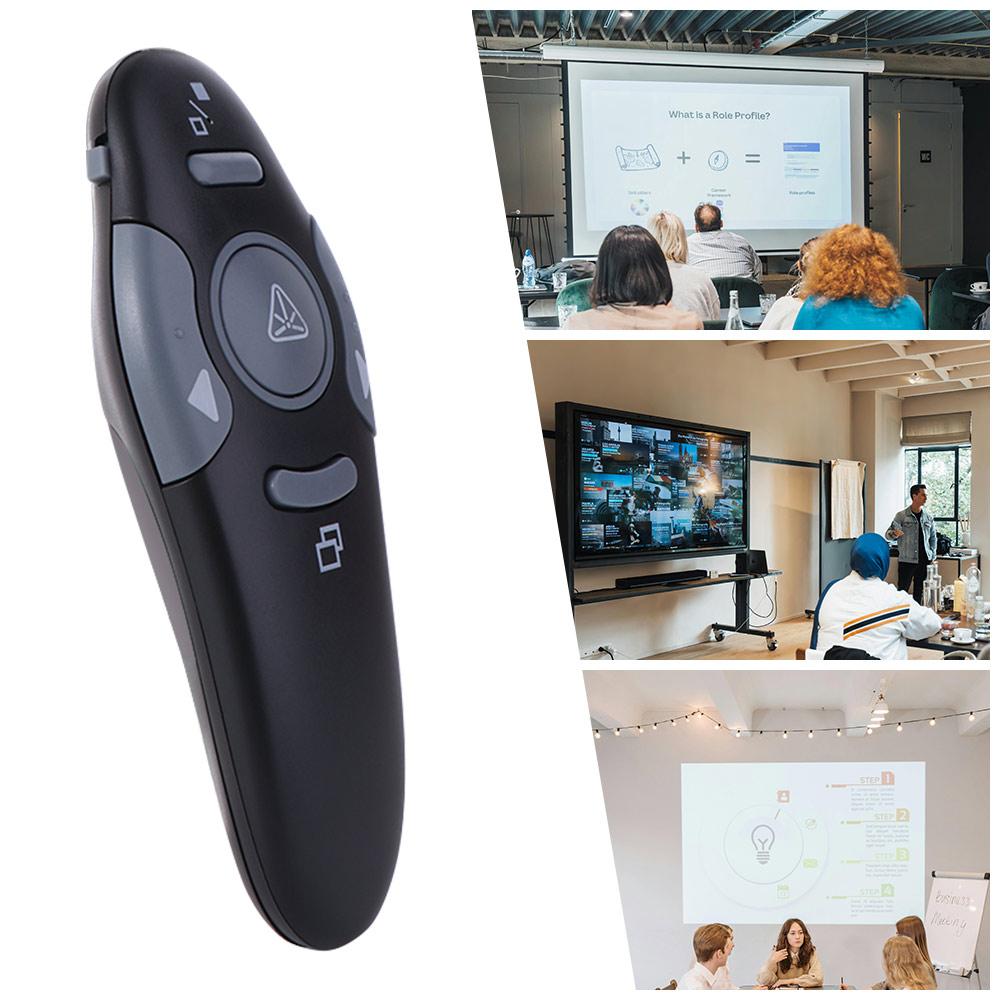 USB-управление 2,4 ГГц Беспроводной презентер Встреча Powerpoint PPT Кликер Мультимедийная презентация