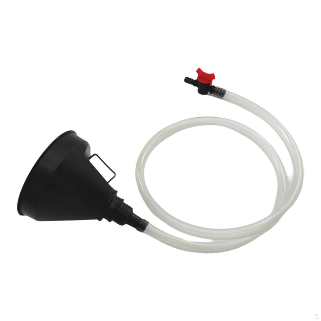 Воронка для пива Инструмент для питья Напиток Многоцелевой Компактный с клапаном Шланг Наполнение для фестиваля,