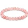 Bracelet - Love - Rose Quartz - 8 Mm - Woman - Jewelry with Beads