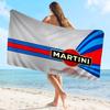 Полотенце с логотипом Martini Микрофибра Пляжное полотенце Впитывающее Быстросохнущее Мягкое для Йоги Плавание Курорт Альпинизм