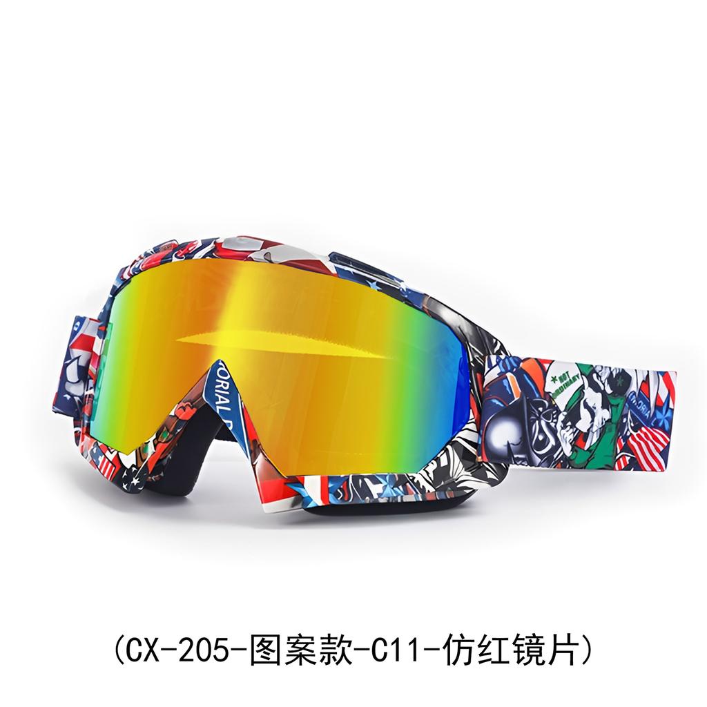 Windproof glasses in stock, off-road cycling glasses, outdoor sports sunglasses, ski goggles