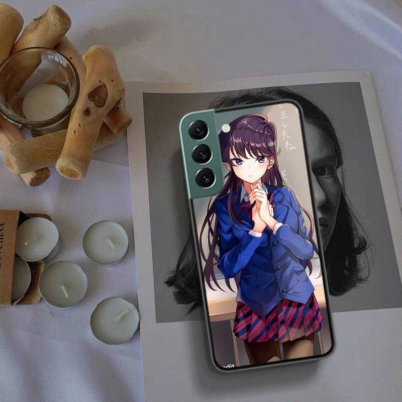 Чехол для телефона Anime Komi Shouko Cant Communicate для Samsung Galaxy Note 20 Ultra 10 Lite 9 8 M11 M12 M21 M30S M31 M32 M51 M52 J8 J