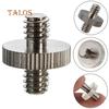 1/4 Male To 1/4 Male Threaded Camera Screw Adapter for Tripod Mount Holder Gadgets & Accessories