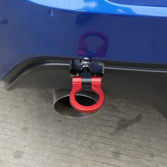 Красный Track Racing Алюминиевый буксировочный крюк CNC для Toyota 86 Subaru BRZ 12-20