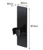 Yamazaki Jitsugyo Magnetic Bathroom Shower Hook Black W5XD5XH16cm Tower Shower Holder 3806 Approx.