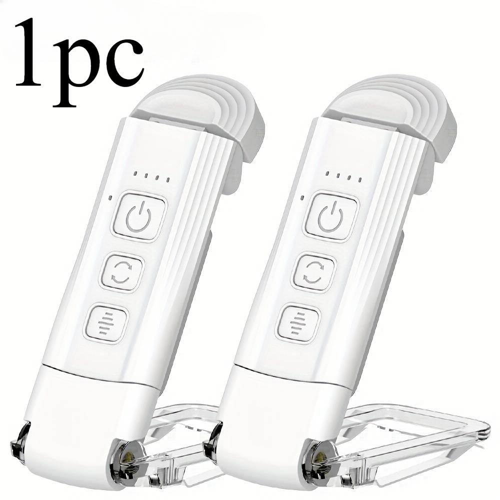 Прищепка-светильник для чтения в постели - Светодиодный ночник для чтения с USB-подзарядкой - Портативный и легкий светильник для чтения с USB-подзарядкой