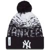 Bonnet - NEW ERA - New York Yankees - Noir - Sport Knit - Adulte